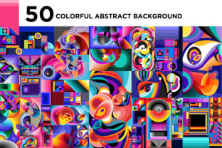 50 Colorful Abstract Background: A Practical Evaluation for Designers