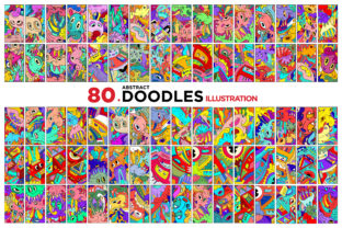 80 Cartoon Doodle Illustrations: A Practical Evaluation for Designers and Marketers