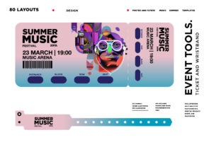 80 Music Illustration for Event and Summ: A Comprehensive Visual Toolkit