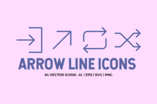 94 Arrow Line Icons Pack: A Practical Resource for Designers and Developers