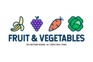 Fruit and Vegetables Icon Set: A Strategic Asset for Digital Branding