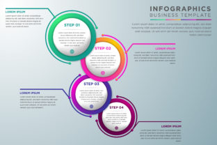 Infographics Circle Template for Business