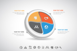 Mastering Visual Communication with the Circle Infographic Vector Template
