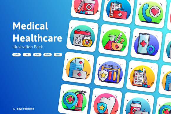 Medical Healthcare Illustration Pack