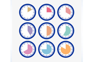 Understanding Set Clock and Set Clock with Timer Icons in Infographic Design